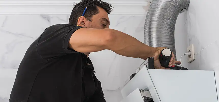 Precision In-wall Dryer Vent Cleaning & Rerouting Corrections in Long Beach, CA